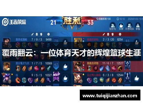 覆雨翻云：一位体育天才的辉煌篮球生涯